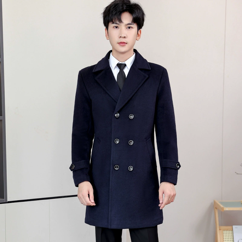 Winter Wool Coat for Hotel Front Desk Bank 4S Store Work Uniform - Model: 842864117009 - 图片 10