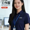 Custom Logo Polo Shirt for Workwear Summer Uniform with Turn-Down Collar - Model: 1033931870988