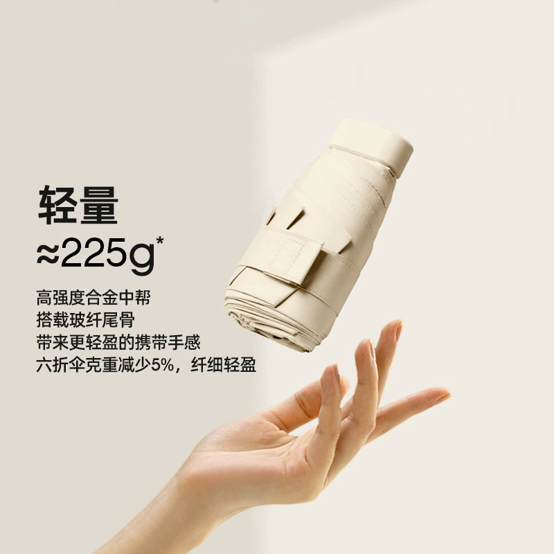Compact Folding Umbrella for Travel with UV Protection - Model: 728468269586 - 图片 4