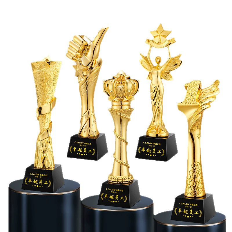 Custom Resin Trophy for Competitions and Corporate Awards - Model: 962917570803 - 图片 5