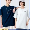 Custom Logo T-Shirt for Team Building with V-Neck Cotton - Model: 698790295688