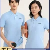 Antibacterial Cotton Polo Shirt for Work Uniform with Custom Logo - Model: 701513677685