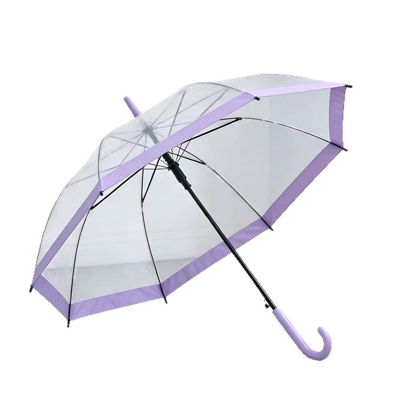 Transparent Rain Umbrella for Photo Props, Fully Automatic Open - Model: 1036084475840 - 图片 5