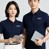 Custom Logo Polo Shirt for Corporate Work Uniform Summer - Model: 1032205623212