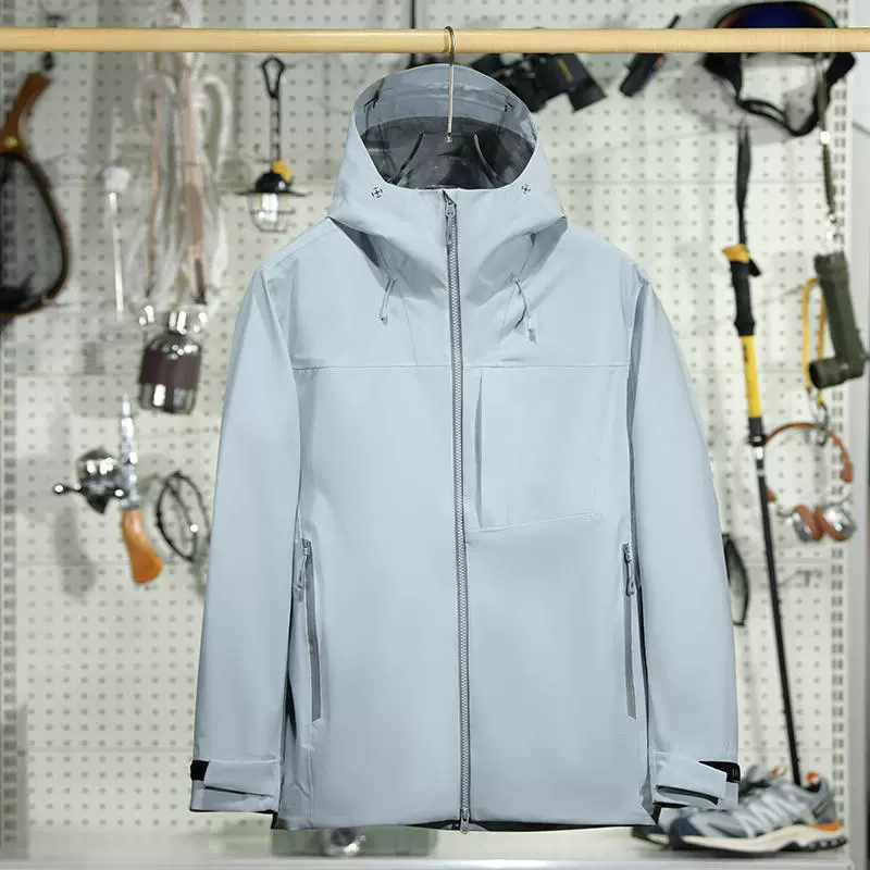 Custom Logo Outdoor Workwear Jacket for Team Building with Hood - Model: 981912779861 - 图片 9