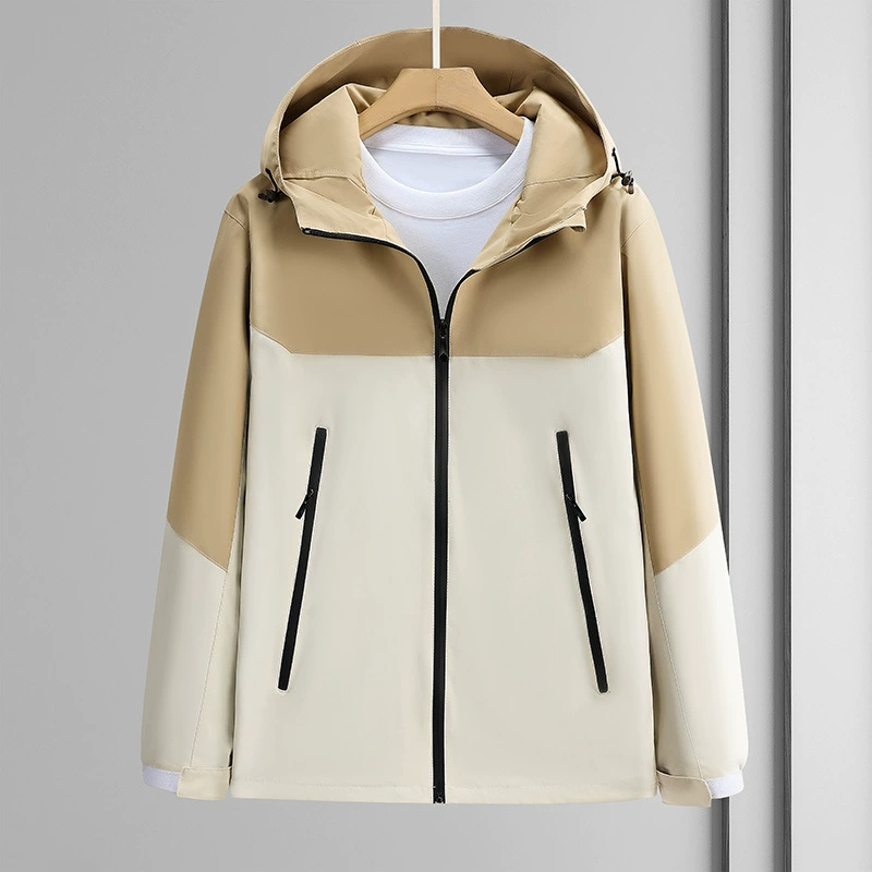Windproof Work Uniform Jacket for Store Staff with Custom Logo Embroidery - Model: 856852429489 - 图片 7