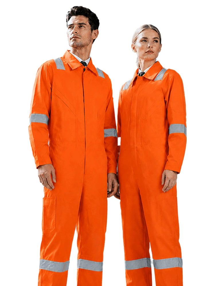 Men's Reflective Coverall for Mechanic Welder Shipyard Harbor Work - Model: 1058027659787 - 图片 5