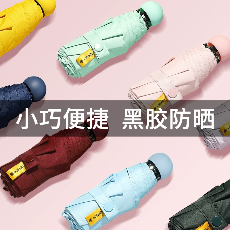 Pocket Umbrella for Rain and Sun with UV Protection - Model: 1011092208190 - 图片 3