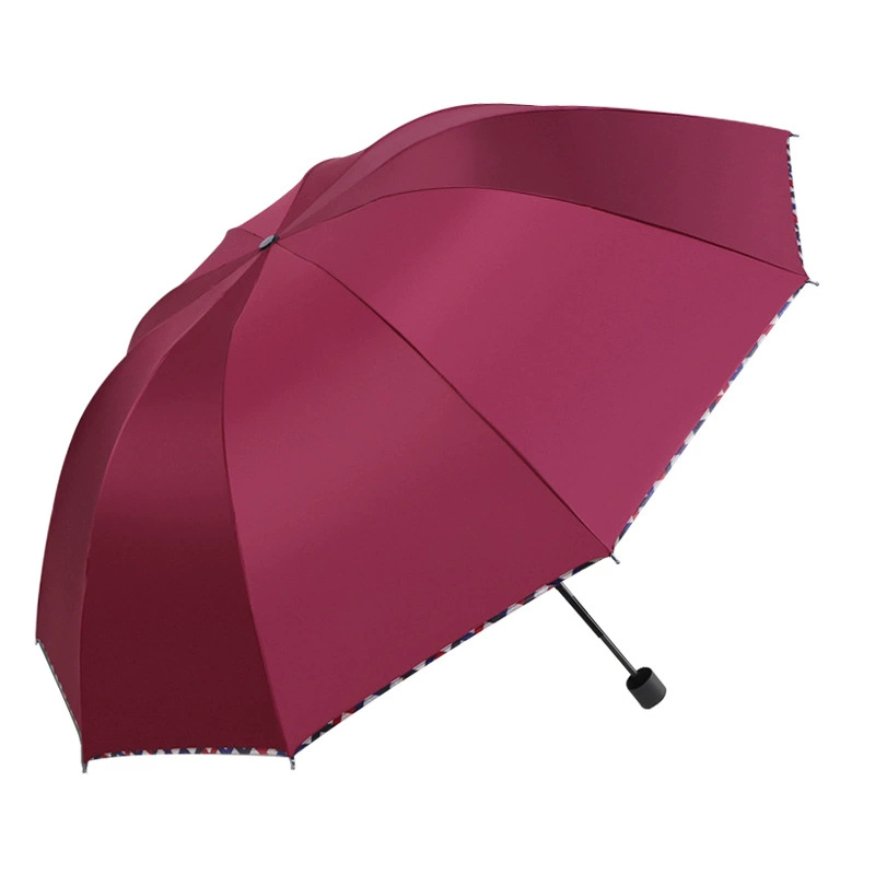 Fully Automatic Umbrella for Rain and Sun with Custom Logo for Business Gifts - Model: 668123075626 - 图片 5