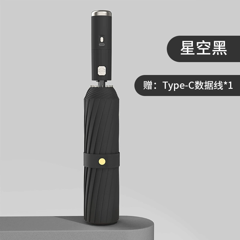 Cooling Fan Umbrella for Outdoor Sunshade and Rainy Days - Model: 773131798929 - 图片 10