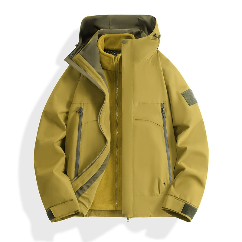 Outdoor Hiking Jacket with Removable Hood for Workwear Custom Logo - Model: 981751647238 - 图片 6