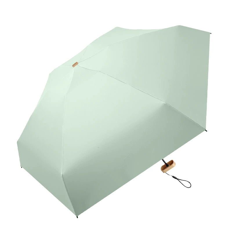 Compact Five-Fold Umbrella for Rain or Shine with UV Protection - Model: 677273951965 - 图片 5