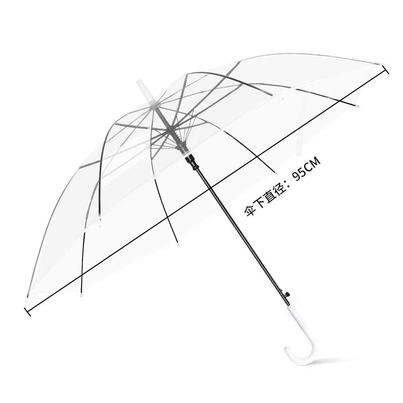 Transparent Umbrella for Advertising Custom Logo with Sketch Painting - Model: 738052867588 - 图片 6