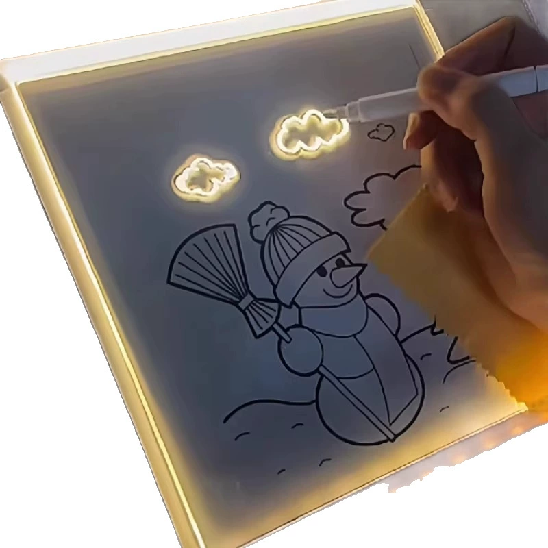 Rechargeable Glowing Drawing Board for Kids DIY Art and Tracing - Model: 934731903854 - 图片 5