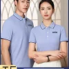 Custom Logo Antibacterial Cotton Polo Shirt for Workwear Uniforms with Embroidery - Model: 923859563613