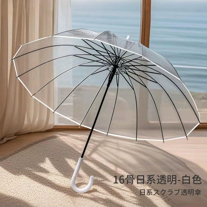 Transparent Umbrella for Stage Photo Props with Logo Printing - Model: 940895655604 - 图片 9