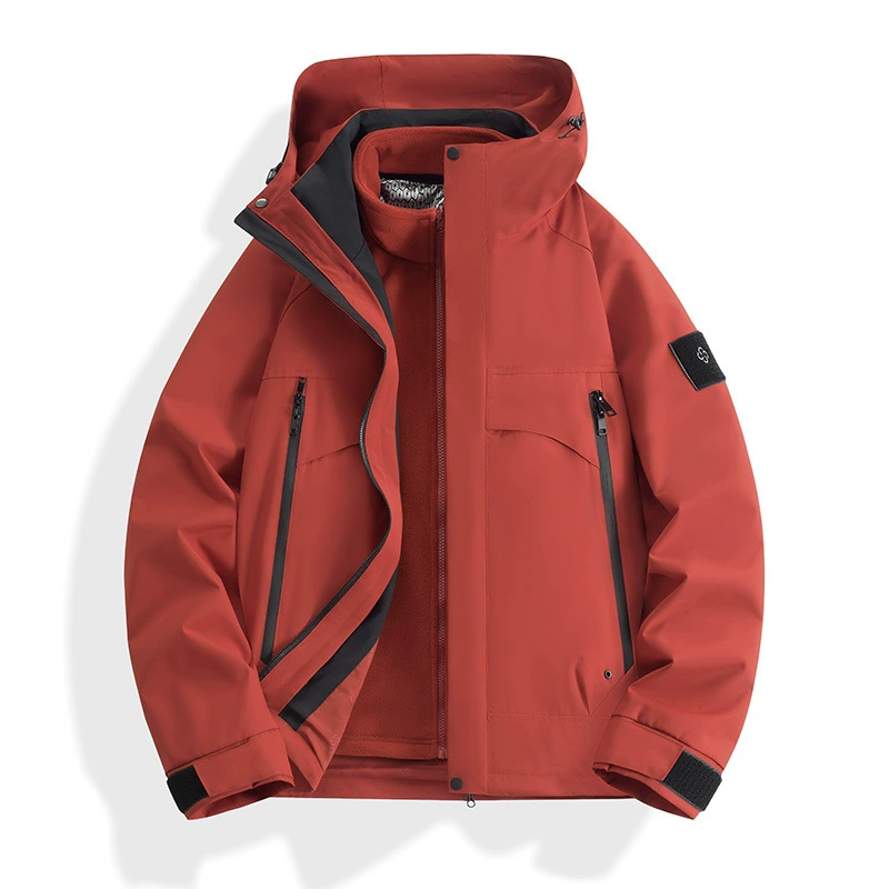 Outdoor Hiking Jacket with Removable Hood for Workwear Custom Logo - Model: 981751647238 - 图片 7
