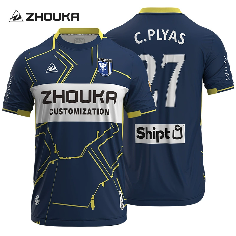 Breathable Football Jersey for Team Sports - Model: 1067586059231 - 图片 6
