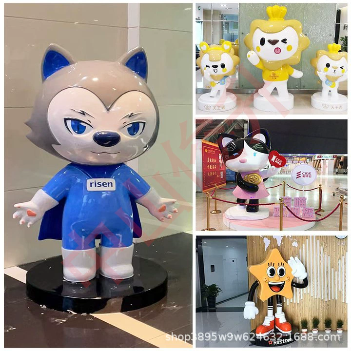 Fiberglass Horse Statue for Spring Festival Outdoor Check-in Decoration - Model: 1010144319784 - 图片 4