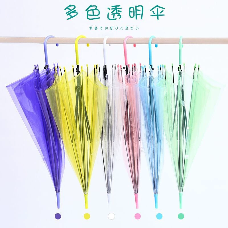 Transparent Umbrella for Rain with Clear Canopy for Outdoor Advertising - Model: 869160639364 - 图片 8