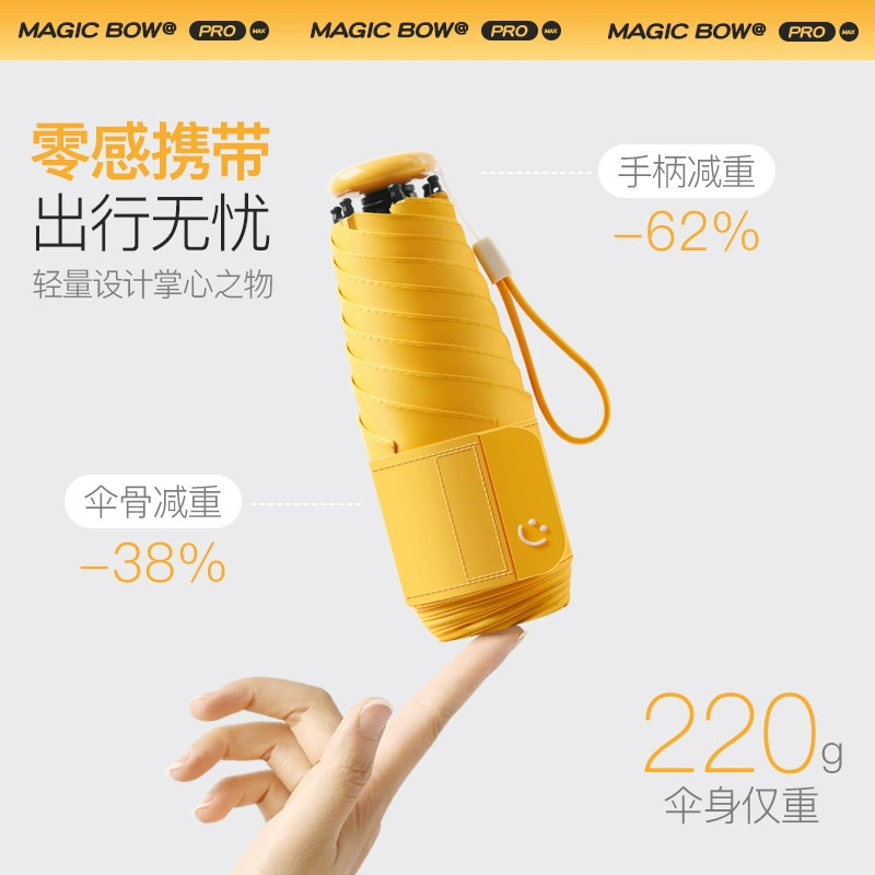 Lightweight Travel Umbrella for Rain and Sun Protection - Model: 1040114325023 - 图片 2